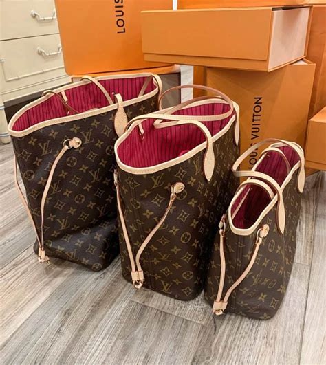 lv neverfull size